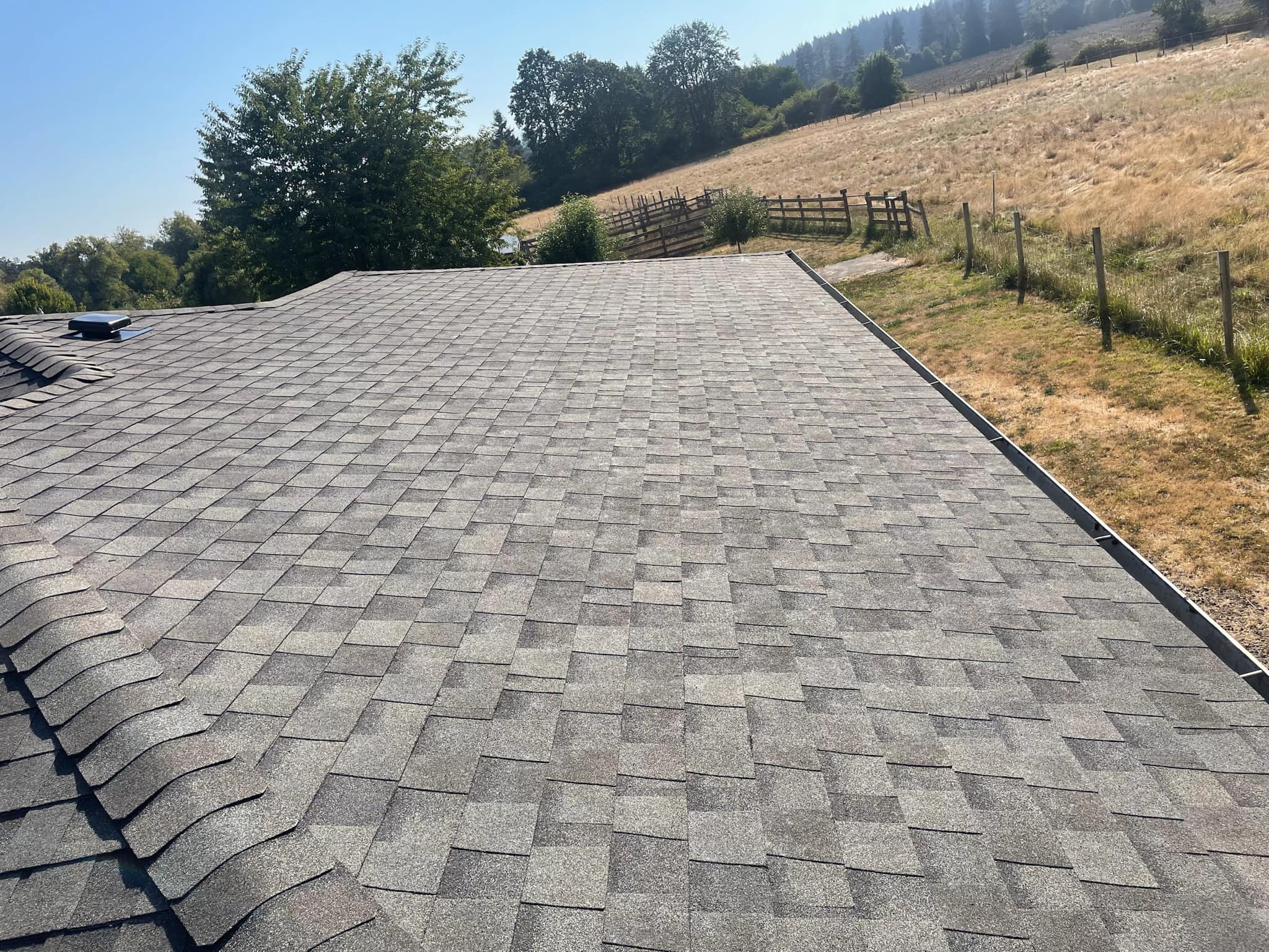 Roofing and construction work completed by Coberly's Roofing and Construction in the Willamette Valley